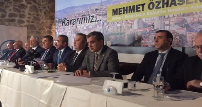 Hemşehri Federasyonlarından Mehmet Özhaseki kararı...