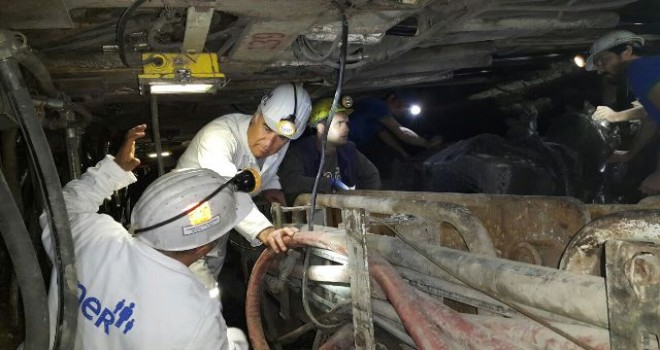 Yerin 2000 metre altında destek istemişti, şimdi teşekküre gitti