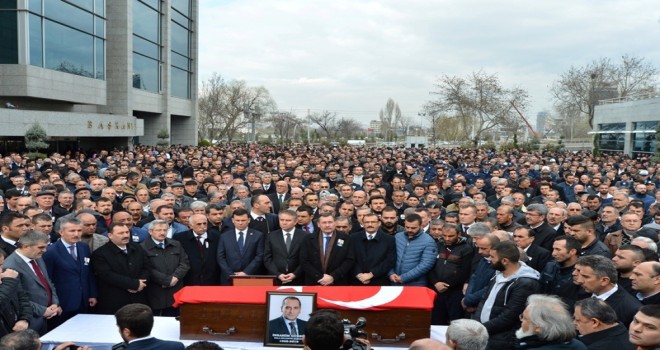 Bala Belediye Başkanı İbrahim Gürbüz'e son veda