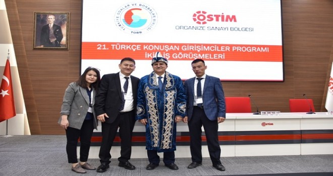 OSTİM OSB'de "Türkçe Konuşan Girişimciler Ofisi" açıldı