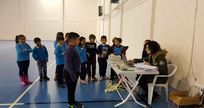 öğrencilere sportif yetenek taraması