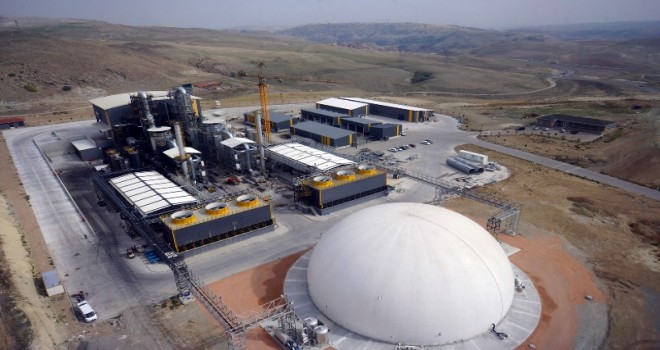 Çöpten gaz üretiyoruz