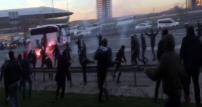 O maçta yine olay çıktı