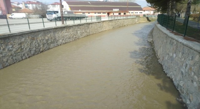 Sorgun’da baraj ve göletlerde su seviyesi yükseliyor