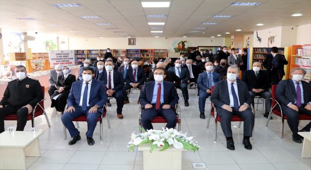 Çankırı’da 57. Kütüphane Haftası dolayısıyla tören düzenlendi