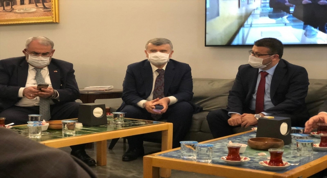 Karapınar heyeti, AK Parti Konya milletvekillerini ziyaret etti