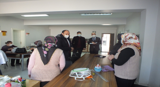 Ulaş’ta kaneviçe kursu açıldı