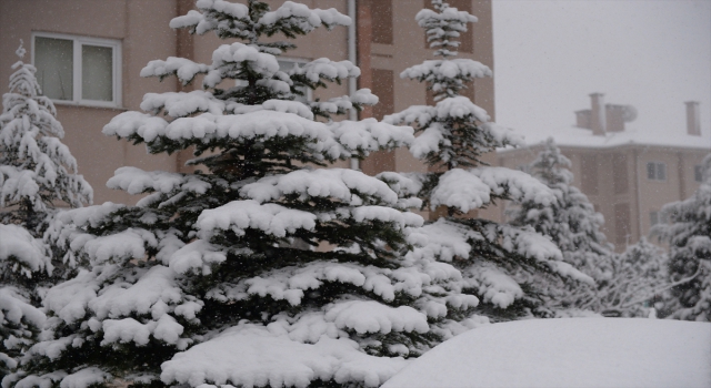 Eskişehir’de kar yağışı etkili oldu