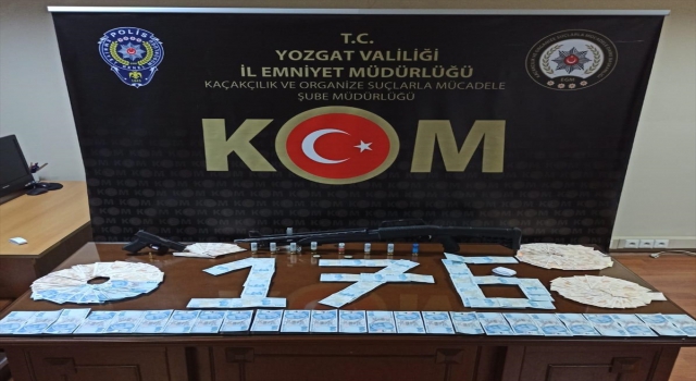 Yozgat’ta sahte para operasyonunda 3 zanlı yakalandı