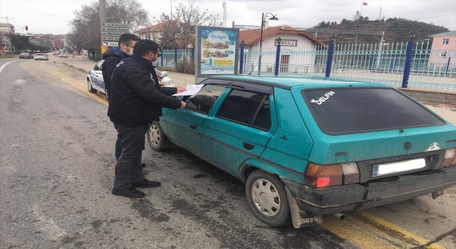 Kırıkkale’de sokağa çıkma kısıtlamasını ihlal eden 12 kişiye 33 bin 427 lira ceza