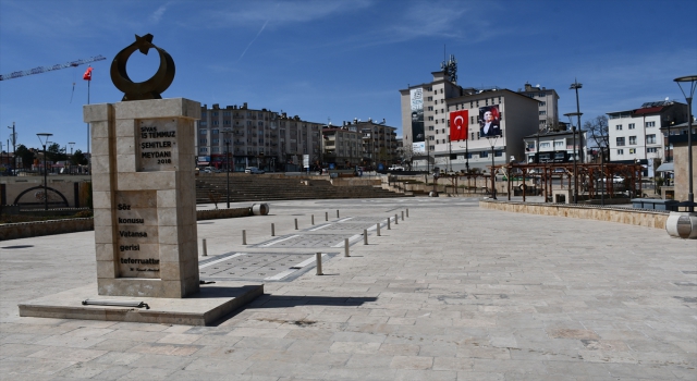 Kırşehir, Kayseri ve Sivas’ta sokağa çıkma kısıtlaması nedeniyle sessizlik hakim