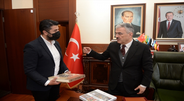 Eskişehir Valisi Erol Ayyıldız, Anadolu Ajansı muhabirlerini kabul etti