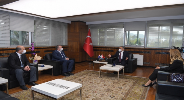 Hırvatistan’ın Ankara Büyükelçisi Cvitanonic’ten Büyükkılıç’a ziyaret