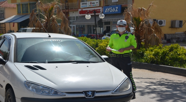 Mihalgazi ilçesinde sokağa çıkma kısıtlaması denetimi yapıldı