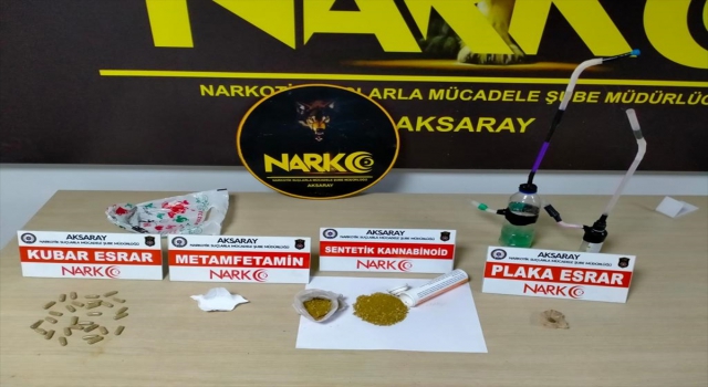 Aksaray’da uyuşturucu sattıkları iddiasıyla yakalanan 5 şüpheli tutuklandı