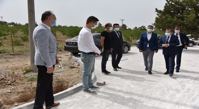 Vali Işık, spor yatırımlarını yerinde inceledi