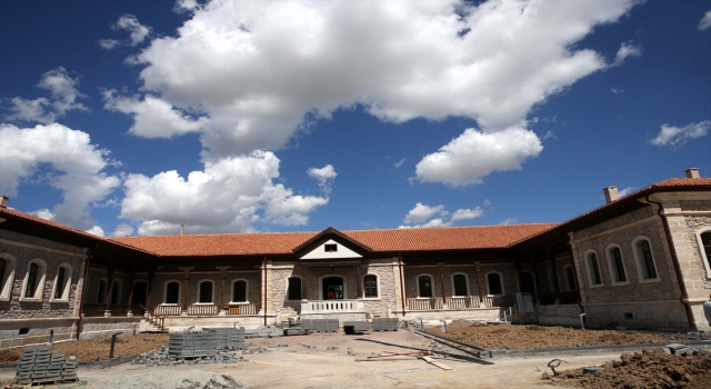 Sivas’ta Şehir ve Sanayi Mektebi Müzesi açılışa hazırlanıyor