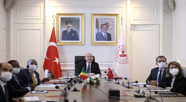 İçişleri Bakanı Soylu, TürkiyeKongo Karma Ekonomik Komisyonu’nun 3. Dönem Toplantısı’nda konuştu: