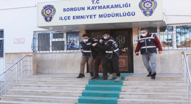 Yozgat’ta 4 hırsızlık şüphelisi yakalandı