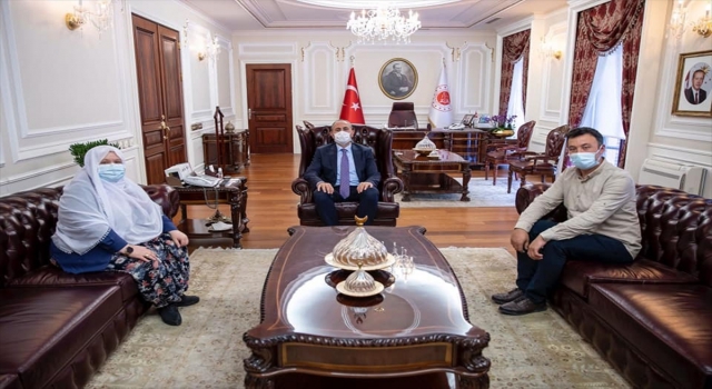 Adalet Bakanı Gül, Mihalgazi Belediye Başkanı Akgün’ü kabul etti