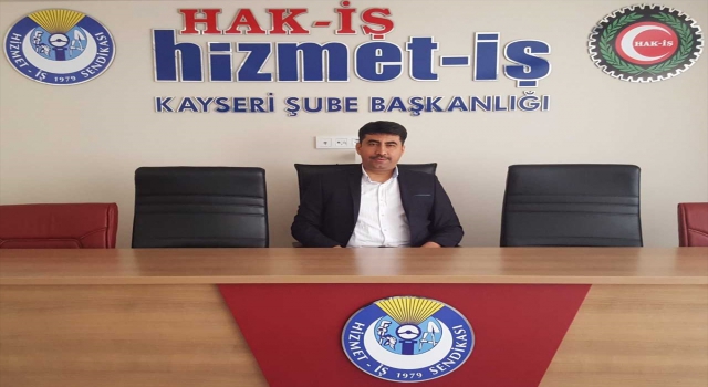 Kayseri’de işçilerin bayram sevinci ikiye katlandı