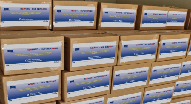 AB Türkiye Delegasyonu, Sivas’ta dezavantajlı ailelere 310 adet gıda paketi dağıttı