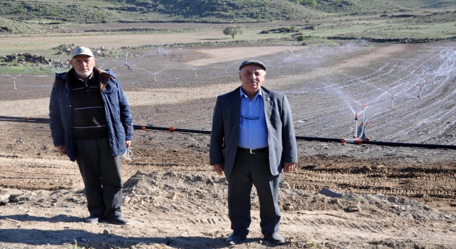 Kızılörenli çiftçiler suya kavuştu