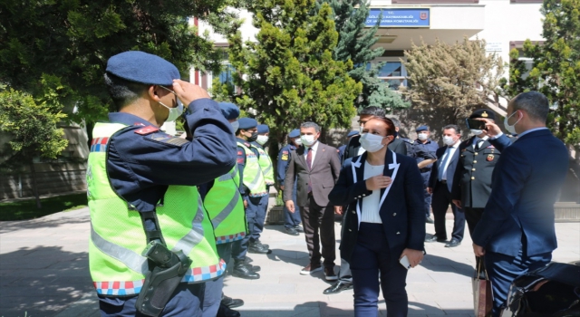 Gölbaşı’nda şehitlik ziyareti