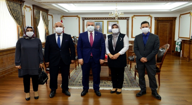 Kırşehir Valisi İbrahim Akın’a Sosyal Güvenlik Haftası ziyareti