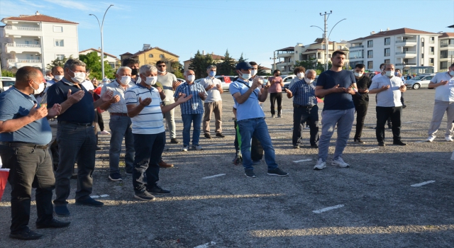 İsrail’in Filistin’e yönelik saldırıları Karaman’da protesto edildi