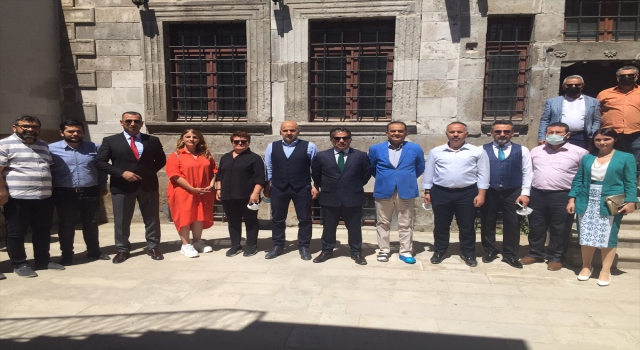 KGC yönetimi ”Veli Altınkaya Basın Müzesi”nde incelemelerde bulundu