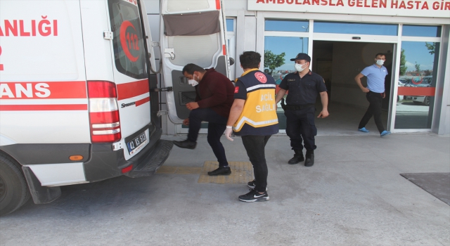 Konya’da filyasyon ekibinde görevli şoförü darbettiği ileri sürülen hasta yakını tutuklandı