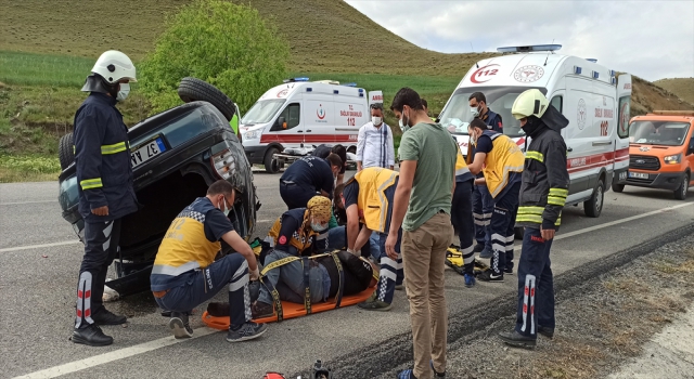 Yozgat’ta devrilen otomobildeki 1 kişi öldü, 3 kişi yaralandı