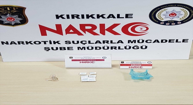 Kırıkkale’de uyuşturucu ticareti yaptıkları iddiasıyla 1 şüpheli tutuklandı