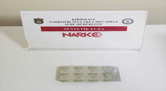 Kırıkkale’de uyuşturucu ticareti yaptığı iddiasıyla 1 şüpheli tutuklandı