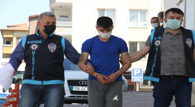 Kayseri’de 8 hırsızlık olayının şüphelisi yakalandı