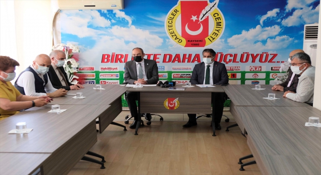 KTO Başkanı Gülsoy’dan Kayseri Gazeteciler Cemiyeti’ne ziyaret