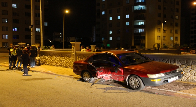 Kayseri’de bir sürücü 3 kilometre arayla iki araca çarptı: 2 yaralı