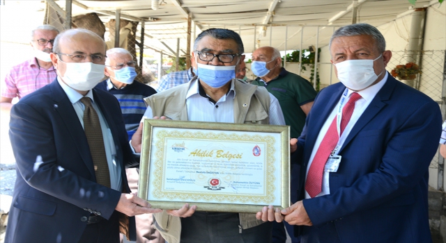 Kırşehir’de ”Ayın Ahisi”ne ödüllendirildi