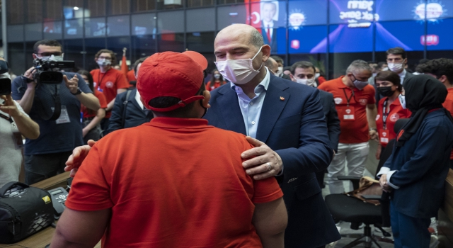 Bakan Soylu, ”Yarın Çok Genç Olacak Projesi” kapsamında gençlerle buluştu: