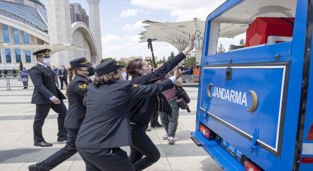 Şehit Jandarma Uzman Çavuş Hüseyin Keleş, Ankara’da son yolculuğuna uğurlandı