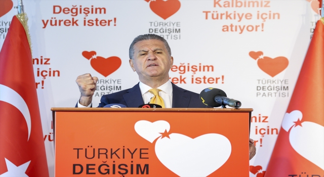 TDP Genel Başkanı Sarıgül basın toplantısı düzenledi: