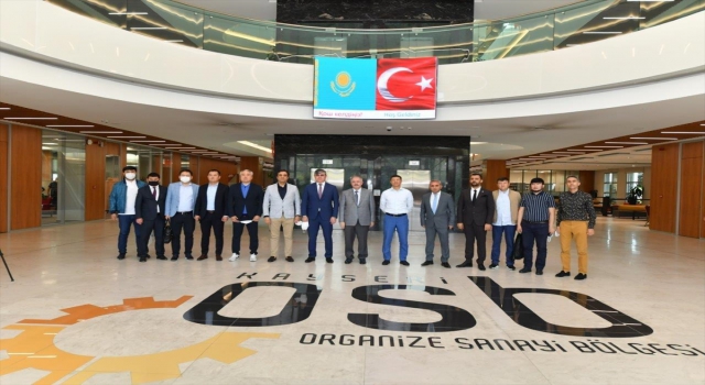 Kazakistan Büyükelçisi Saparbekuly ve beraberindeki heyet, Kayseri OSB’yi ziyaret etti