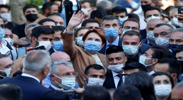 İYİ Parti Genel Başkanı Akşener Niğde’de esnafı ziyaret etti: