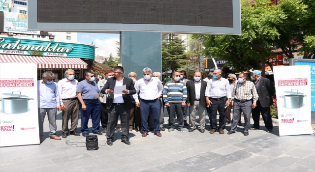 Niğde’de Saadet Partisi’nden ”geçim ittifakı” önerisi