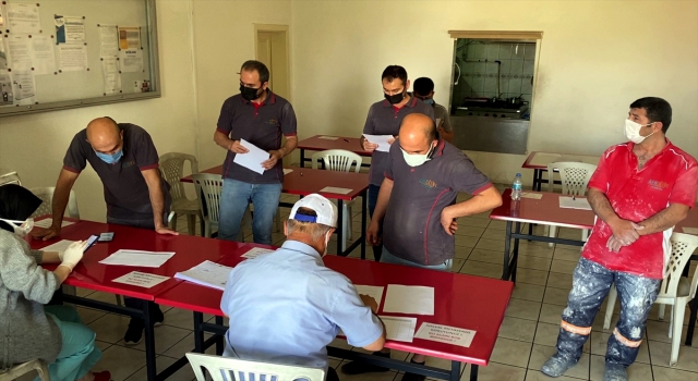 Kırşehir organize sanayi bölgesinde ”mobil aşı” uygulaması başladı