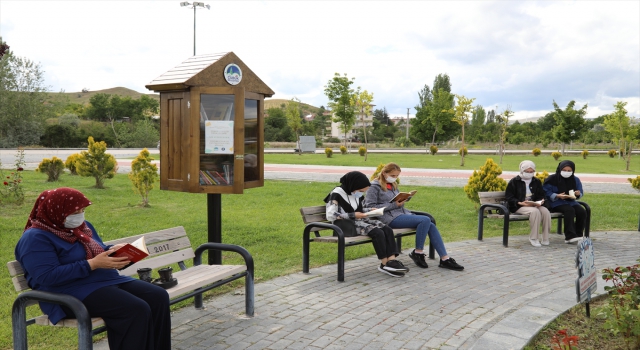 Çubuk’ta ”park kütüphaneleri” oluşturuluyor
