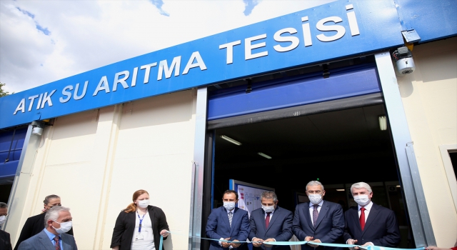 TEI Atık Su Arıtma Tesisi, törenle hizmete alındı