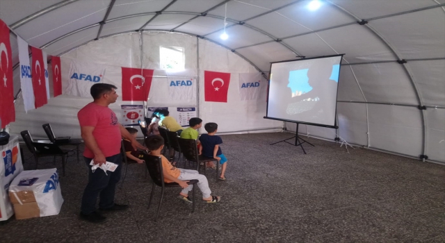 AFAD, tüm illerin meydanlarına ”afet eğitim çadırları” kuruyor