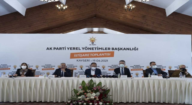 Büyükkılıç, AK Parti Yerel Yönetimler Başkanlığı İstişare Toplantısını değerlendirdi